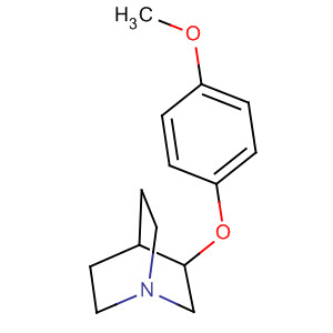 144328-90-5  1-Azabicyclo[2.2.2]octane, 3-(4-methoxyphenoxy)-