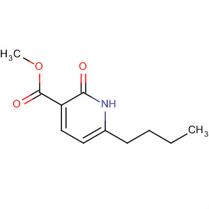 144458-21-9  3-Pyridinecarboxylic acid, 6-butyl-1,2-dihydro-2-oxo-, methyl ester 144458-21-9  3-Pyridinecarboxylic acid, 6-butyl-1,2-dihydro-2-oxo-, methyl ester