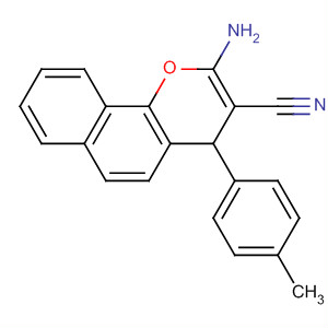 144464-54-0  4H-Naphtho[1,2-b]pyran-3-carbonitrile, 2-amino-4-(4-methylphenyl)-