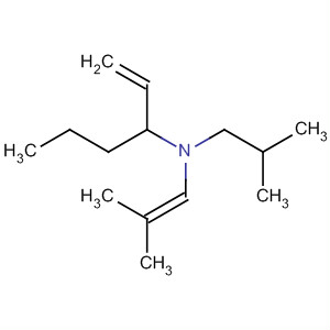 144608-98-0  1-Hexen-3-amine, N-(2-methyl-1-propenyl)-N-(2-methylpropyl)-