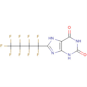 146305-07-9  1H-Purine-2,6-dione, 3,7-dihydro-8-(nonafluorobutyl)-
