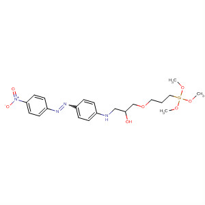 147320-69-2  2-Propanol,1-[[4-[(4-nitrophenyl)azo]phenyl]amino]-3-[3-(trimethoxysilyl)propoxy]-