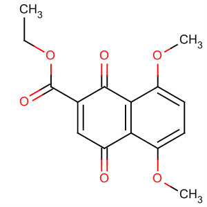 147589-47-7  2-Naphthalenecarboxylic acid, 1,4-dihydro-5,8-dimethoxy-1,4-dioxo-,ethyl ester