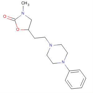 14769-60-9  2-Oxazolidinone, 3-methyl-5-[2-(4-phenyl-1-piperazinyl)ethyl]-