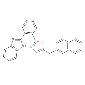 148438-25-9  1H-Benzimidazole,2-[2-[5-(2-naphthalenylmethyl)-1,3,4-oxadiazol-2-yl]phenyl]-