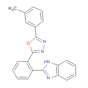 148438-40-8  1H-Benzimidazole,2-[2-[5-(3-methylphenyl)-1,3,4-oxadiazol-2-yl]phenyl]-