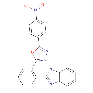 148438-41-9  1H-Benzimidazole, 2-[2-[5-(4-nitrophenyl)-1,3,4-oxadiazol-2-yl]phenyl]-