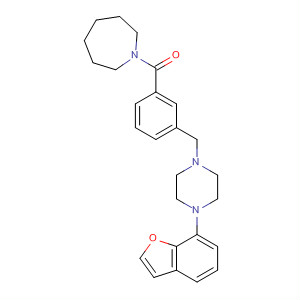 148582-80-3  1H-Azepine,1-[3-[[4-(7-benzofuranyl)-1-piperazinyl]methyl]benzoyl]hexahydro-