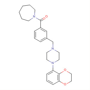 148582-83-6  1H-Azepine,1-[3-[[4-(2,3-dihydro-1,4-benzodioxin-5-yl)-1-piperazinyl]methyl]benzoyl]hexahydro-