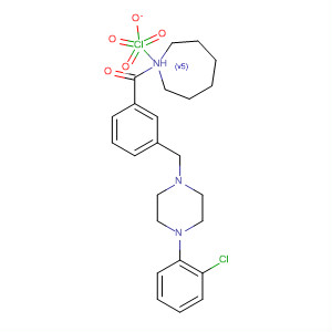 148854-02-8  1H-Azepine,1-[3-[[4-(2-chlorophenyl)-1-piperazinyl]methyl]benzoyl]hexahydro-,monoperchlorate