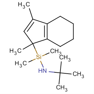 148893-05-4  Silanamine,N-(1,1-dimethylethyl)-1,1-dimethyl-1-(4,5,6,7-tetrahydro-1,3-dimethyl-1H-inden-1-yl)-