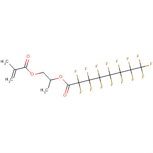 14898-57-8  Octanoic acid, pentadecafluoro-,1-methyl-2-[(2-methyl-1-oxo-2-propenyl)oxy]ethyl ester