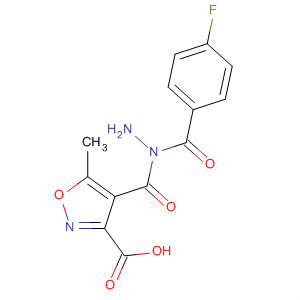 149110-07-6  3-Isoxazolecarboxylic acid, 5-methyl-, 2-(4-fluorobenzoyl)hydrazide 149110-07-6  3-Isoxazolecarboxylic acid, 5-methyl-, 2-(4-fluorobenzoyl)hydrazide