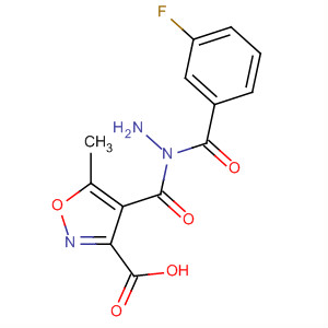 149110-08-7  3-Isoxazolecarboxylic acid, 5-methyl-, 2-(3-fluorobenzoyl)hydrazide 149110-08-7  3-Isoxazolecarboxylic acid, 5-methyl-, 2-(3-fluorobenzoyl)hydrazide