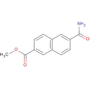 149505-88-4  2-Naphthalenecarboxylic acid, 6-(aminocarbonyl)-, methyl ester