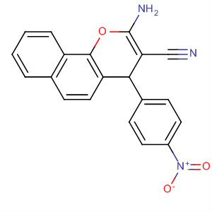 149550-37-8  4H-Naphtho[1,2-b]pyran-3-carbonitrile, 2-amino-4-(4-nitrophenyl)-