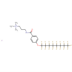 150319-24-7  1-Propanaminium,3-[[4-[(heptadecafluorooctyl)oxy]benzoyl]amino]-N,N,N-trimethyl-,iodide