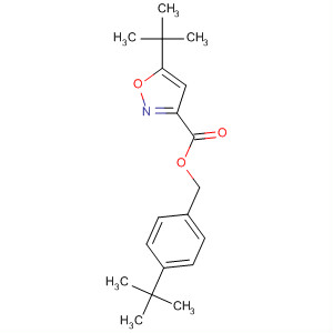 150516-87-3  3-Isoxazolecarboxylic acid, 5-(1,1-dimethylethyl)-,[4-(1,1-dimethylethyl)phenyl]methyl ester