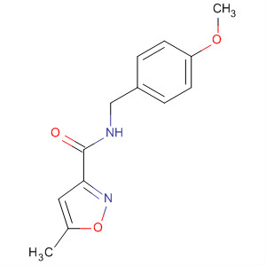 150517-38-7  3-Isoxazolecarboxamide, N-[(4-methoxyphenyl)methyl]-5-methyl-