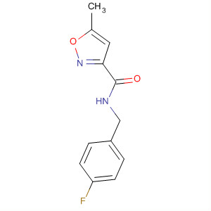 150517-40-1  3-Isoxazolecarboxamide, N-[(4-fluorophenyl)methyl]-5-methyl-