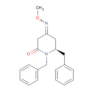 150708-68-2  2,4-Piperidinedione, 1,6-bis(phenylmethyl)-, 4-(O-methyloxime), (R)-