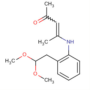 150760-46-6  3-Penten-2-one, 4-[[2-(2,2-dimethoxyethyl)phenyl]amino]-