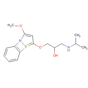 150927-40-5  2-Propanol,1-[(3-methoxy-1,2-benzisothiazol-5-yl)oxy]-3-[(1-methylethyl)amino]-
