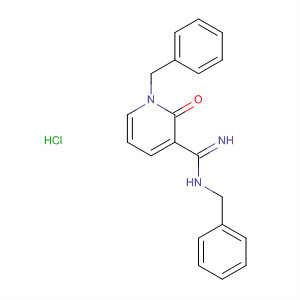 150970-72-2  3-Pyridinecarboximidamide, 1,2-dihydro-2-oxo-N,1-bis(phenylmethyl)-,monohydrochloride 150970-72-2  3-Pyridinecarboximidamide, 1,2-dihydro-2-oxo-N,1-bis(phenylmethyl)-,monohydrochloride