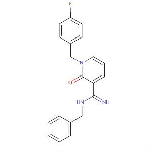 150970-99-3  3-Pyridinecarboximidamide,1-[(4-fluorophenyl)methyl]-1,2-dihydro-2-oxo-N-(phenylmethyl)-