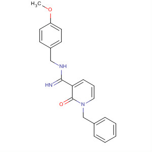 150971-10-1  3-Pyridinecarboximidamide,1,2-dihydro-N-[(4-methoxyphenyl)methyl]-2-oxo-1-(phenylmethyl)-