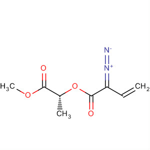 141178-41-8  3-Butenoic acid, 2-diazo-, 2-methoxy-1-methyl-2-oxoethyl ester, (R)-