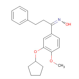 141184-60-3  1-Propanone, 1-[3-(cyclopentyloxy)-4-methoxyphenyl]-3-phenyl-, oxime
