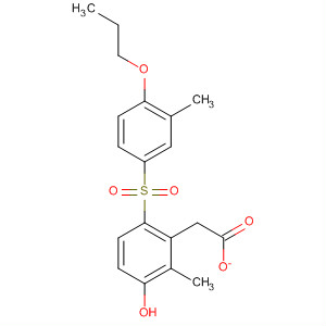 141189-75-5  Phenol, 2-methyl-4-[(3-methyl-4-propoxyphenyl)sulfonyl]-, acetate