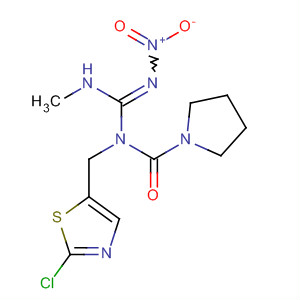 141205-43-8  1-Pyrrolidinecarboxamide,N-[(2-chloro-5-thiazolyl)methyl]-N-[(methylamino)(nitroimino)methyl]-