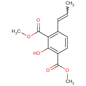 141207-16-1  1,3-Benzenedicarboxylic acid, 2-hydroxy-4-(1-propenyl)-, dimethyl ester