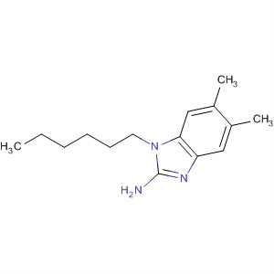 141211-28-1  1H-Benzimidazol-2-amine, 1-hexyl-5,6-dimethyl-