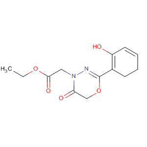 141212-98-8  4H-1,3,4-Oxadiazine-4-acetic acid,5,6-dihydro-2-(2-hydroxyphenyl)-5-oxo-, ethyl ester