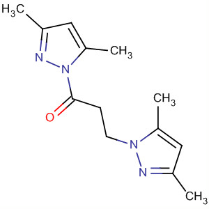 141215-57-8  1H-Pyrazole,1-[3-(3,5-dimethyl-1H-pyrazol-1-yl)-1-oxopropyl]-3,5-dimethyl-