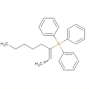 141262-79-5  Silane, (1-ethylidenehexyl)triphenyl-, (E)-