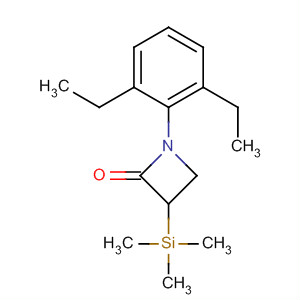 141266-72-0  2-Azetidinone, 1-(2,6-diethylphenyl)-3-(trimethylsilyl)-