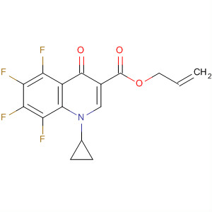 141290-09-7  3-Quinolinecarboxylic acid,1-cyclopropyl-5,6,7,8-tetrafluoro-1,4-dihydro-4-oxo-, 2-propenyl ester