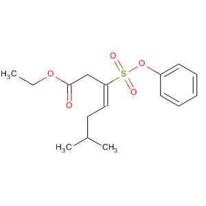 141331-41-1  3-Heptenoic acid, 6-methyl-3-(phenoxysulfonyl)-, ethyl ester, (E)-