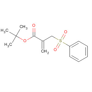 141342-95-2  2-Propenoic acid, 2-[(phenylsulfonyl)methyl]-, 1,1-dimethylethyl ester
