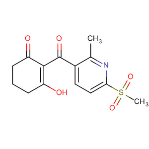141425-36-7  2-Cyclohexen-1-one,3-hydroxy-2-[[2-methyl-6-(methylsulfonyl)-3-pyridinyl]carbonyl]-