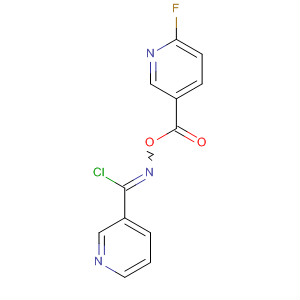 141452-26-8  3-Pyridinecarboximidoyl chloride, N-[[(6-fluoro-3-pyridinyl)carbonyl]oxy]-