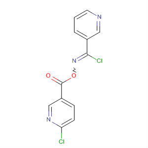 141452-27-9  3-Pyridinecarboximidoyl chloride,N-[[(6-chloro-3-pyridinyl)carbonyl]oxy]-