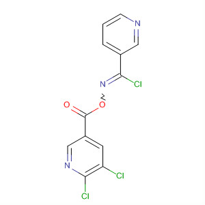 141452-31-5  3-Pyridinecarboximidoyl chloride,N-[[(5,6-dichloro-3-pyridinyl)carbonyl]oxy]-