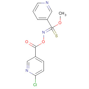 141452-41-7  3-Pyridinecarboximidothioic acid,N-[[(6-chloro-3-pyridinyl)carbonyl]oxy]-, methyl ester