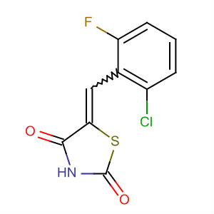 141479-30-3  2,4-Thiazolidinedione, 5-[(2-chloro-6-fluorophenyl)methylene]-