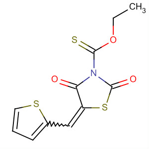 141479-34-7  3-Thiazolidinecarbothioic acid, 2,4-dioxo-5-(2-thienylmethylene)-,S-ethyl ester